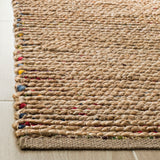 Safavieh Cape Cod 307 Hand Woven 70 % Jute 30 % Recycled Fabrics( Chindi) Rug CAP307B-3