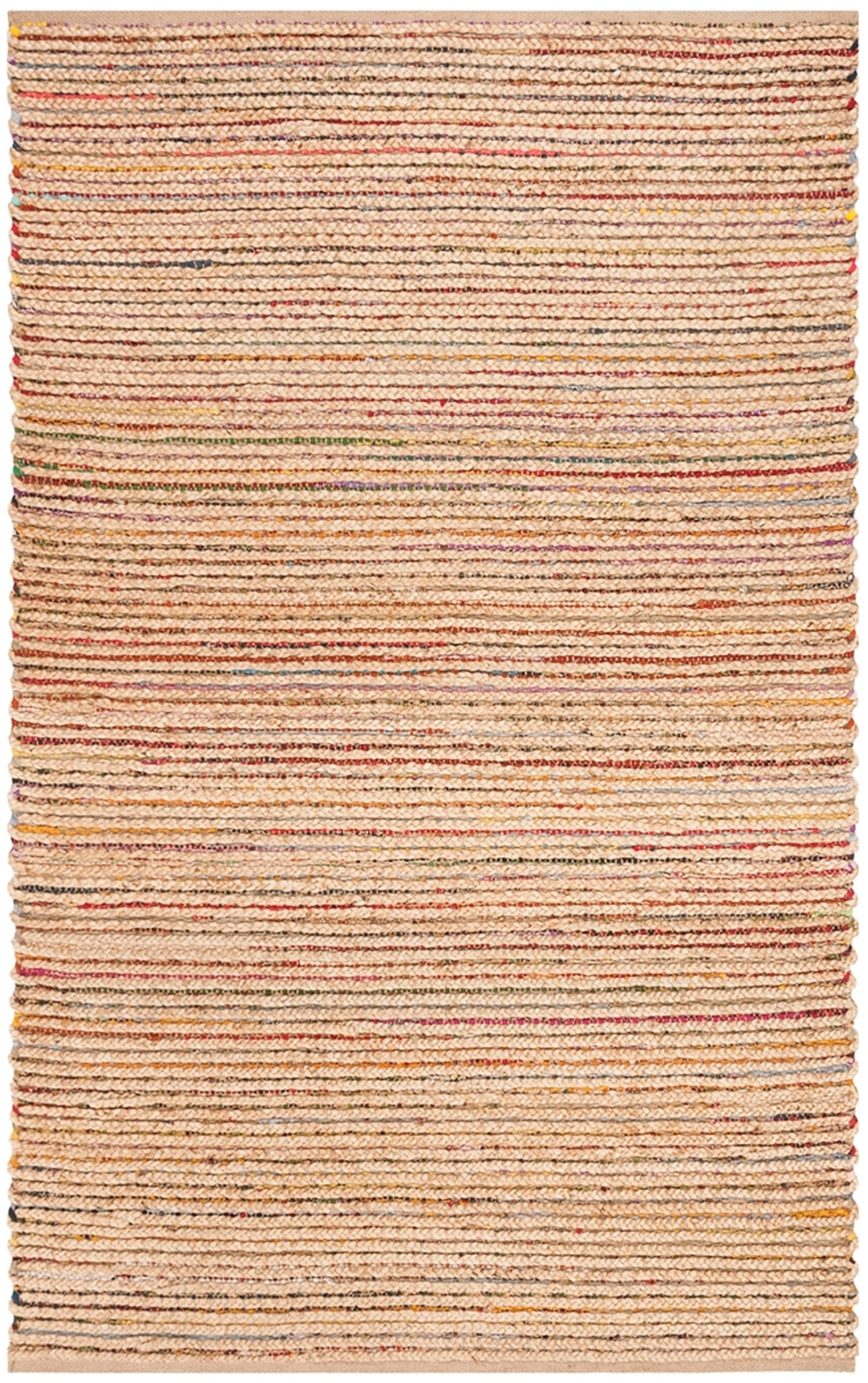 Safavieh Cape Cod 307 Hand Woven Jute/Chindi Rug CAP307B-28