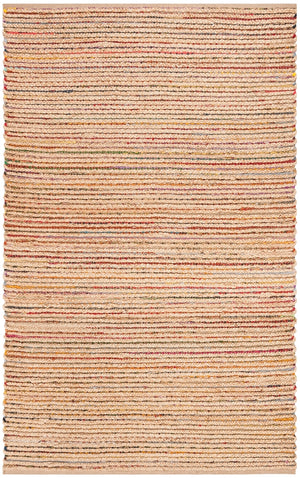 Safavieh Cape Cod 307 Hand Woven 70 % Jute 30 % Recycled Fabrics( Chindi) Rug CAP307B-3