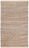 Safavieh Cape Cod 307 Hand Woven Jute/Denim Rug CAP307M-3