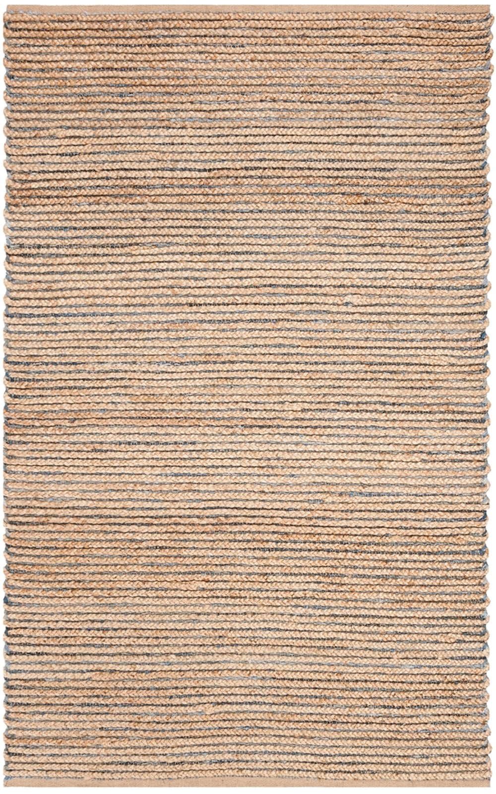 Safavieh Cape Cod 307 Hand Woven Jute/Denim Rug CAP307M-3