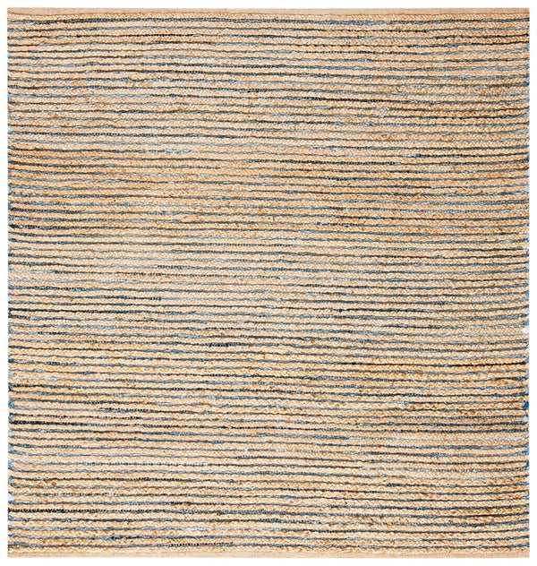 Safavieh Cape Cod 307 Hand Woven Jute/Denim Rug CAP307M-3