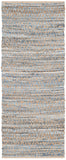 Safavieh Cape Cod 351 Hand Woven 60% Cotton Denim/40% Jute Rug CAP351A-4SQ