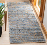 Safavieh Cape Cod 351 Hand Woven 60% Cotton Denim/40% Jute Rug CAP351A-4SQ