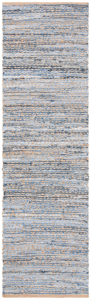 Safavieh Cape Cod 351 Hand Woven 60% Cotton Denim/40% Jute Rug CAP351A-4SQ