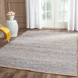 Safavieh Cape Cod 351 Hand Woven 60 % Cotton Denim/40 % Jute Rug CAP351A-4