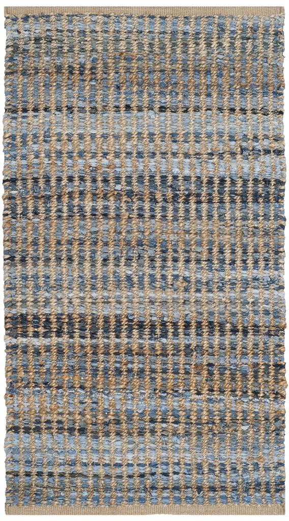 Safavieh Cape Cod 352 Hand Woven 60% Jute/30% Denim/10% Cotton Rug CAP352A-9SQ