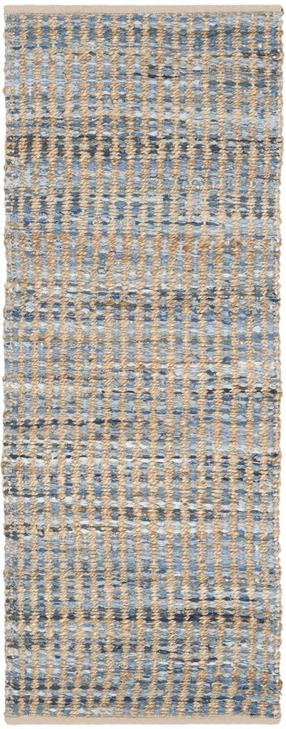 Safavieh Cape Cod 352 Hand Woven 60% Jute/30% Denim/10% Cotton Rug CAP352A-9SQ