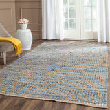 Safavieh Cape Cod 352 Hand Woven 60% Jute/30% Denim/10% Cotton Rug CAP352A-9SQ