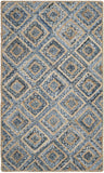 Safavieh Cape Cod 354 Hand Woven 60% Jute/40% Denim Rug CAP354A-4SQ