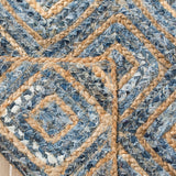 Safavieh Cape Cod 354 Hand Woven 60% Jute/40% Denim Rug CAP354A-4SQ