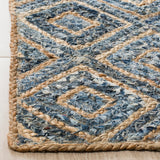 Safavieh Cape Cod 354 Hand Woven 60% Jute/40% Denim Rug CAP354A-4SQ