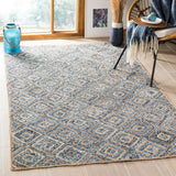 Safavieh Cape Cod 354 Hand Woven 60% Jute/40% Denim Rug CAP354A-4SQ