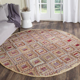 Safavieh Cape Cod 354 Hand Woven 60% Jute/40% Denim Rug CAP354B-4