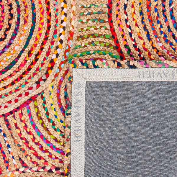 Safavieh Cape Cod 604 Hand Woven 50% Jute/50% Chindi Rug CAP604A-3