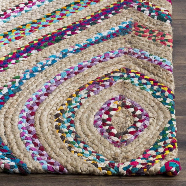 Safavieh Cape Cod 605 Hand Woven 60% Jute/40% Chindi Rug CAP605A-3