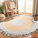 Safavieh Cape Cod 701 Hand Woven 70% Cotton/30% Jute Rug CAP701F-8R