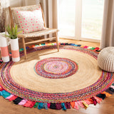 Safavieh Cape Cod 701 Hand Woven 70% Cotton/30% Jute Rug CAP701P-8R