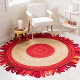 Safavieh Cape Cod 701 Hand Woven 70% Cotton/30% Jute Rug CAP701Q-5R