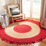 Safavieh Cape Cod 701 Hand Woven 70% Cotton/30% Jute Rug CAP701Q-5R