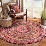 Safavieh Cape Cod 702 Hand Woven 70% Cotton/30% Jute Rug CAP702Q-8R