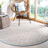 Safavieh Cape Cod 822 Hand Woven 80% Jute/20% Cotton Rug CAP822J-4