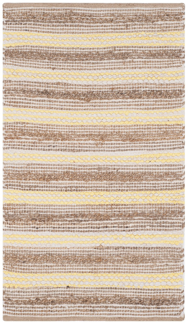 Cape Cod Hand Woven 70% Cotton 30% Jute Rug - Perfect for Coastal Living & Casual Beach House Style