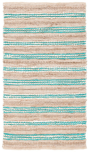 Cape Cod Hand Woven 70% Cotton 30% Jute Rug - Perfect for Coastal Living & Casual Beach House Style