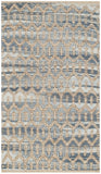 Cape Cod 864  Hand Woven 70% Cotton 30% Jute Rug Natural / Grey