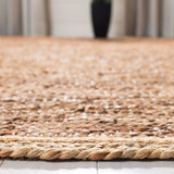 Safavieh Cape Cod 901 Hand Woven 70 % Leather,20% Jute,10% Cotton Rug CAP901B-4