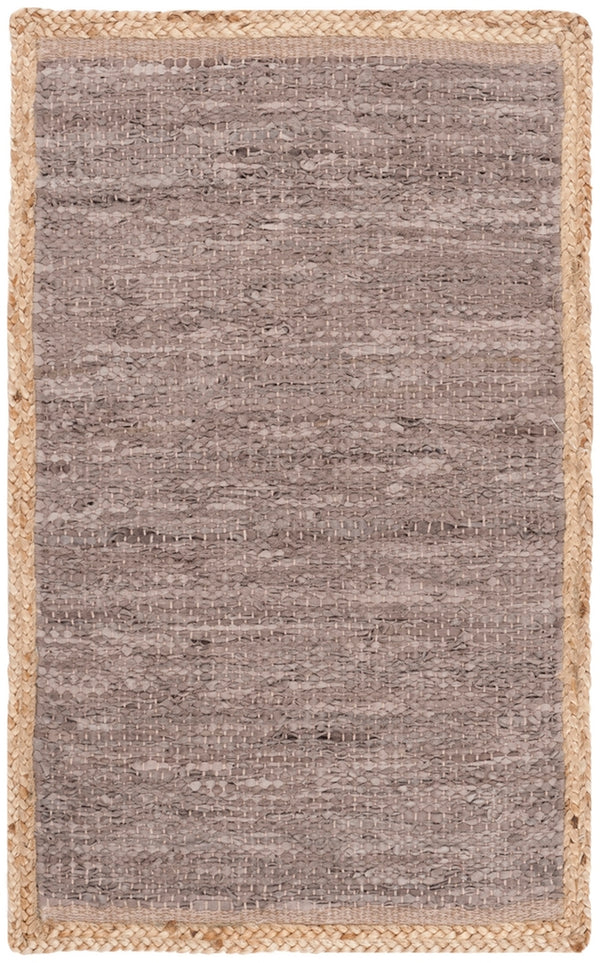 Safavieh Cape Cod 901 Hand Woven 70 % Leather,20% Jute,10% Cotton Rug CAP901G-4