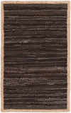 Safavieh Cape Cod 901 Hand Woven 70 % Leather,20% Jute,10% Cotton Rug CAP901H-4