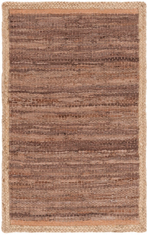 Safavieh Cape Cod 901 Hand Woven 70 % Leather,20% Jute,10% Cotton Rug CAP901T-4