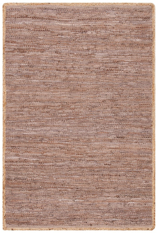 Safavieh Cape Cod 901 Hand Woven 70 % Leather,20% Jute,10% Cotton Rug CAP901T-4