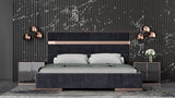 VIG Furniture Nova Domus Cartier Modern Black & Rosegold Bedroom Set VGVCCARTIER-SET