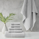 Nuage Glam/Luxury 20% Tencel/Lyocel 75% Cotton 5% Silverbac 6pcs Towel Set
