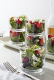 Tuscany Classics Stackable Short Glasses Set of 6 - Perfect for Casual Dining & Clutter-Free Living!