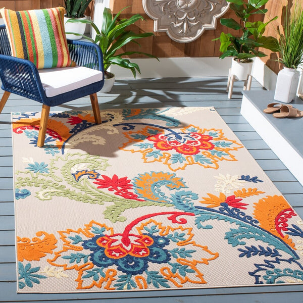 Safavieh Cabana 305 Power Loomed 100% Polypropylene Indoor/Outdoor Rug CBN305A-9