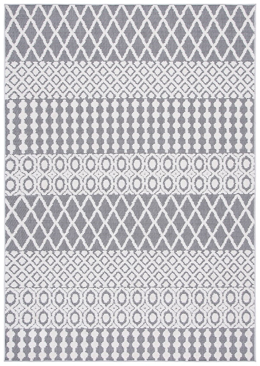 Safavieh Cabana 652 Polypropylene Pile Power Loomed Bohemian Rug CBN652A-28