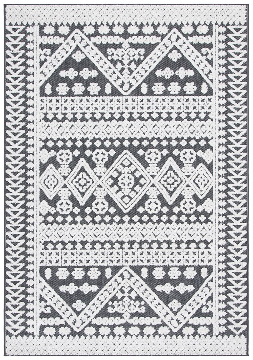 Safavieh Cabana 658 Power Loomed Polypropylene Bohemian Rug CBN658A-9