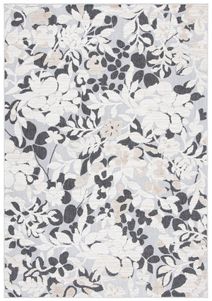 Safavieh Cabana 672 Polypropylene Pile Power Loomed Country & Floral Rug CBN672A-3