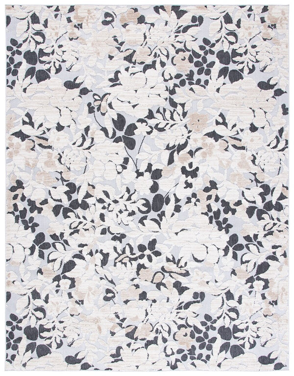 Safavieh Cabana 672 Polypropylene Pile Power Loomed Country & Floral Rug CBN672A-3