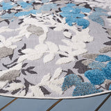 Safavieh Cabana 674 Power Loomed Polypropylene Country & Floral Rug CBN674B-9