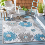 Safavieh Cabana 676 Power Loomed Polypropylene Country & Floral Rug CBN676B-9