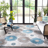 Safavieh Cabana 676 Power Loomed Polypropylene Country & Floral Rug CBN676B-9