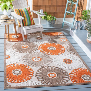 Safavieh Cabana 676 Power Loomed Polypropylene Country & Floral Rug CBN676C-9