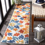 Safavieh Cabana 800 Flat Weave Polypropylene Floral - Indoor/Outdoor Rug CBN800A-9