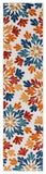 Safavieh Cabana 800 Flat Weave Polypropylene Floral - Indoor/Outdoor Rug CBN800A-9