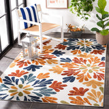 Safavieh Cabana 800 Flat Weave Polypropylene Floral - Indoor/Outdoor Rug CBN800A-9