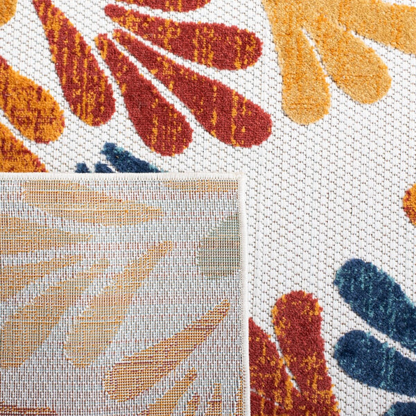 Safavieh Cabana 800 Flat Weave Polypropylene Floral - Indoor/Outdoor Rug CBN800A-9